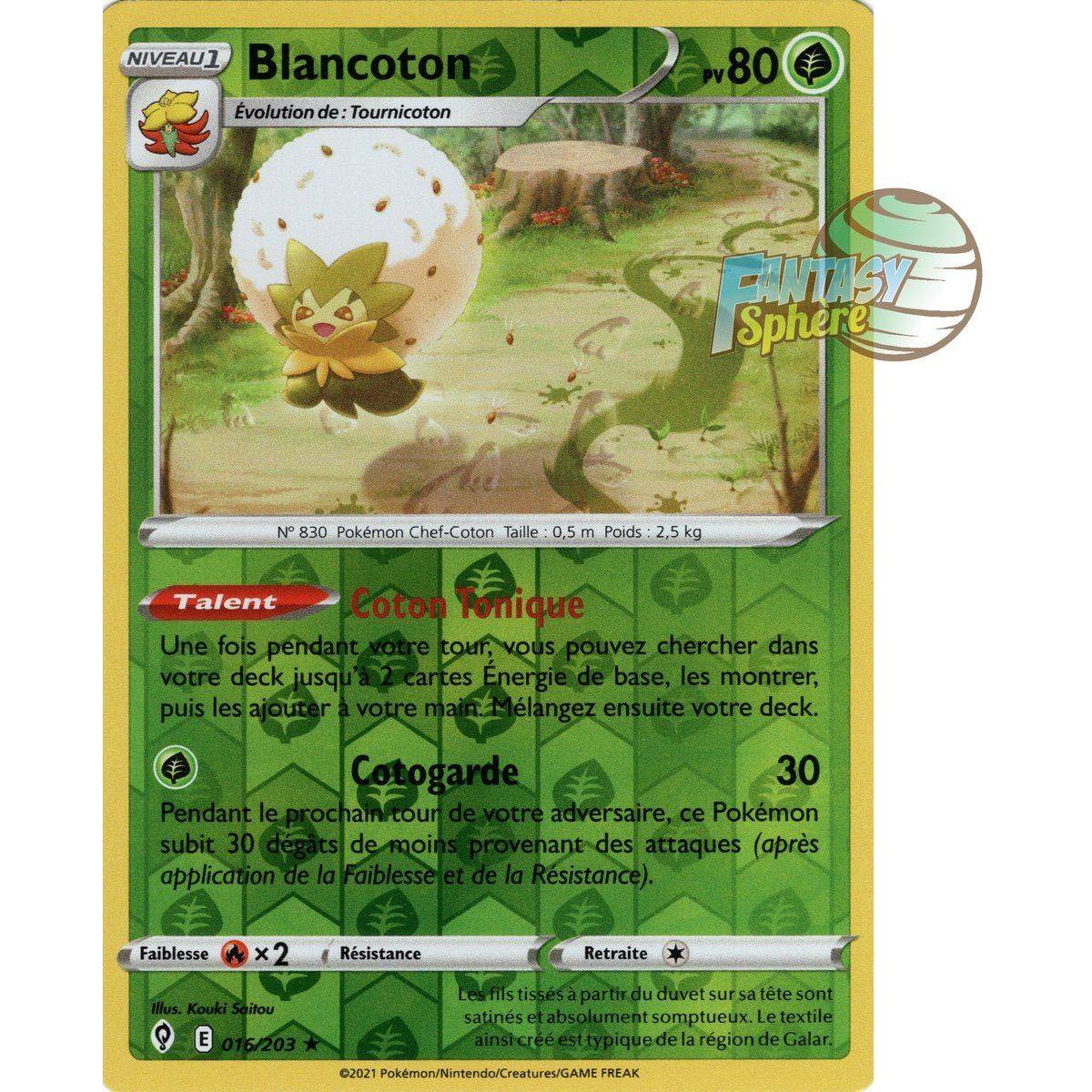 Blancoton – Reverse 16/203 – Schwert und Schild 7 Evolution Celeste