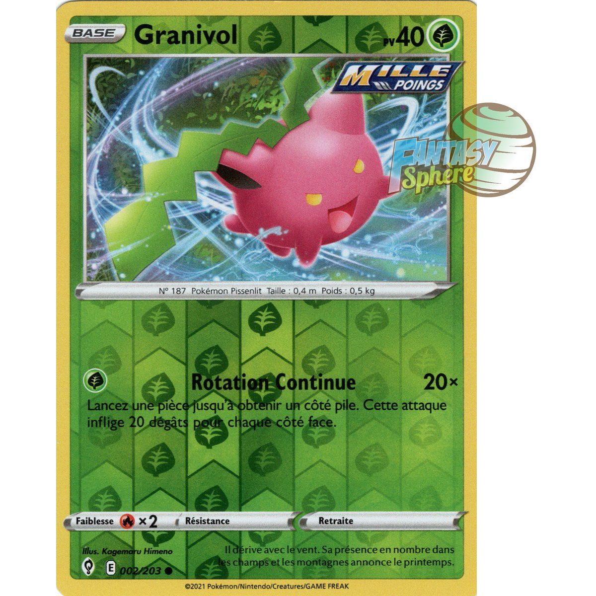 Granivol – Reverse 2/203 – Schwert und Schild 7 Evolution Celeste