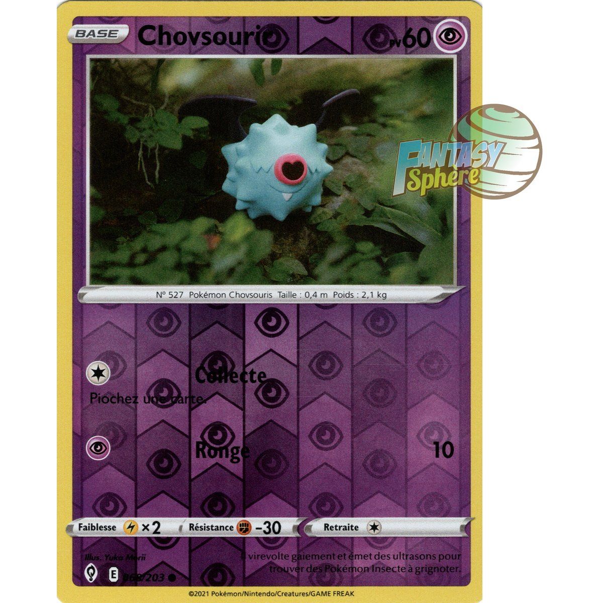 Chovsourir – Reverse 68/203 – Schwert und Schild 7 Evolution Celeste