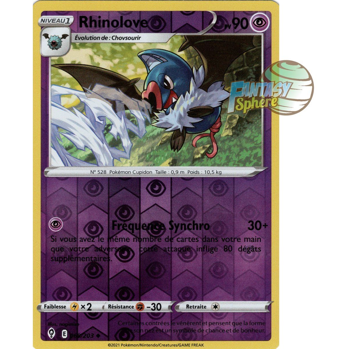 Rhinolove – Reverse 69/203 – Schwert und Schild 7 Evolution Celeste