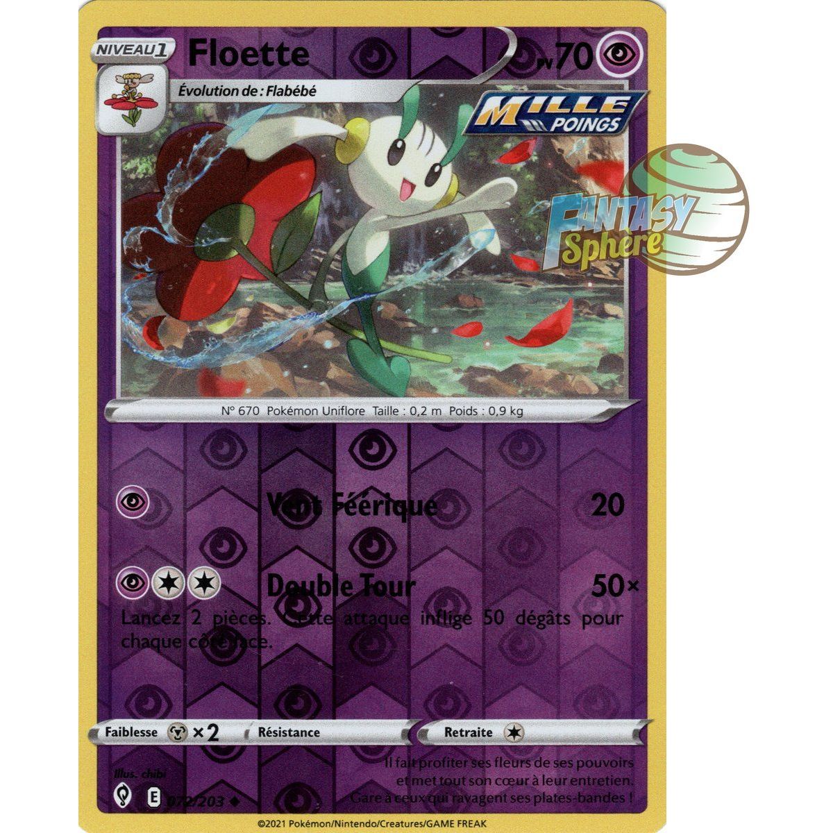 Floette – Reverse 72/203 – Schwert und Schild 7 Evolution Celeste