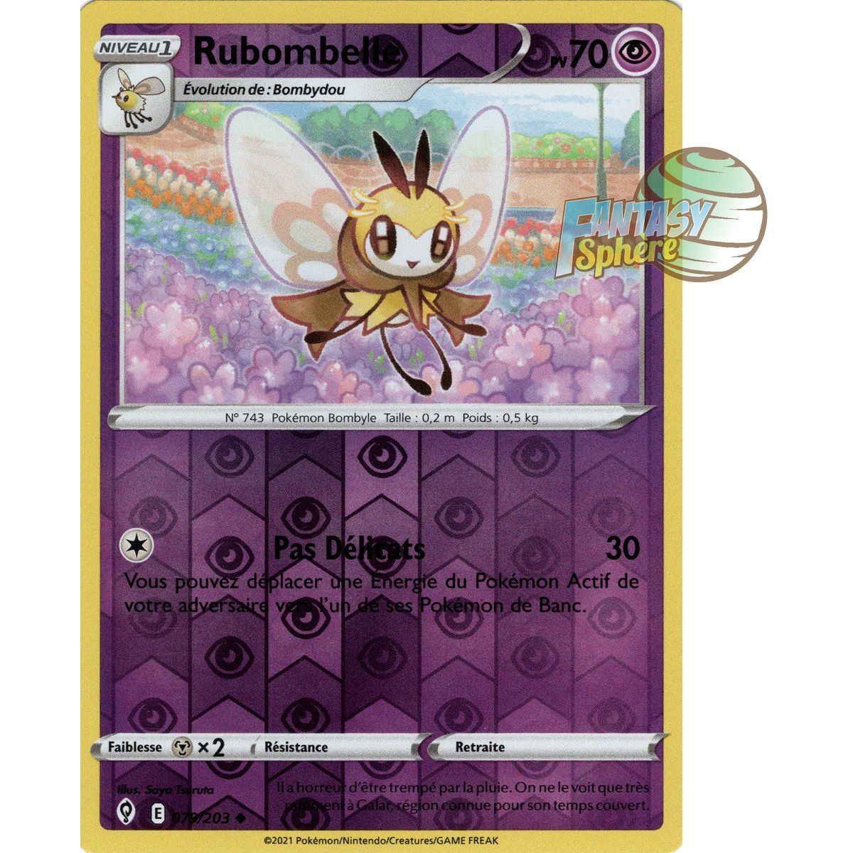 Rubombelle – Reverse 79/203 – Schwert und Schild 7 Evolution Celeste