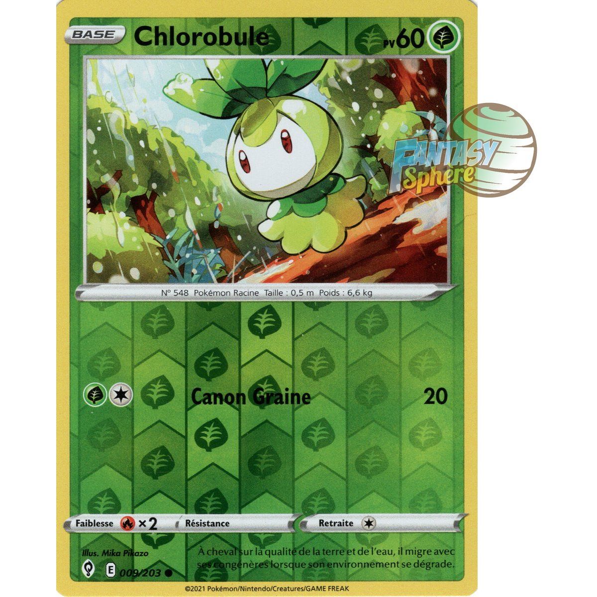 Chlorobule – Reverse 9/203 – Schwert und Schild 7 Evolution Celeste