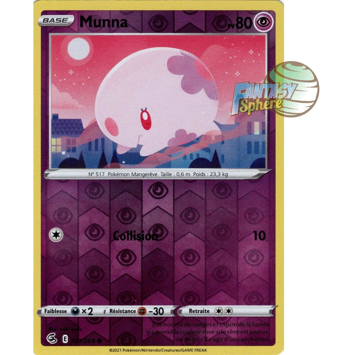 Munna – Reverse 121/264 – Schwert und Schild 8 Fusionsfaust