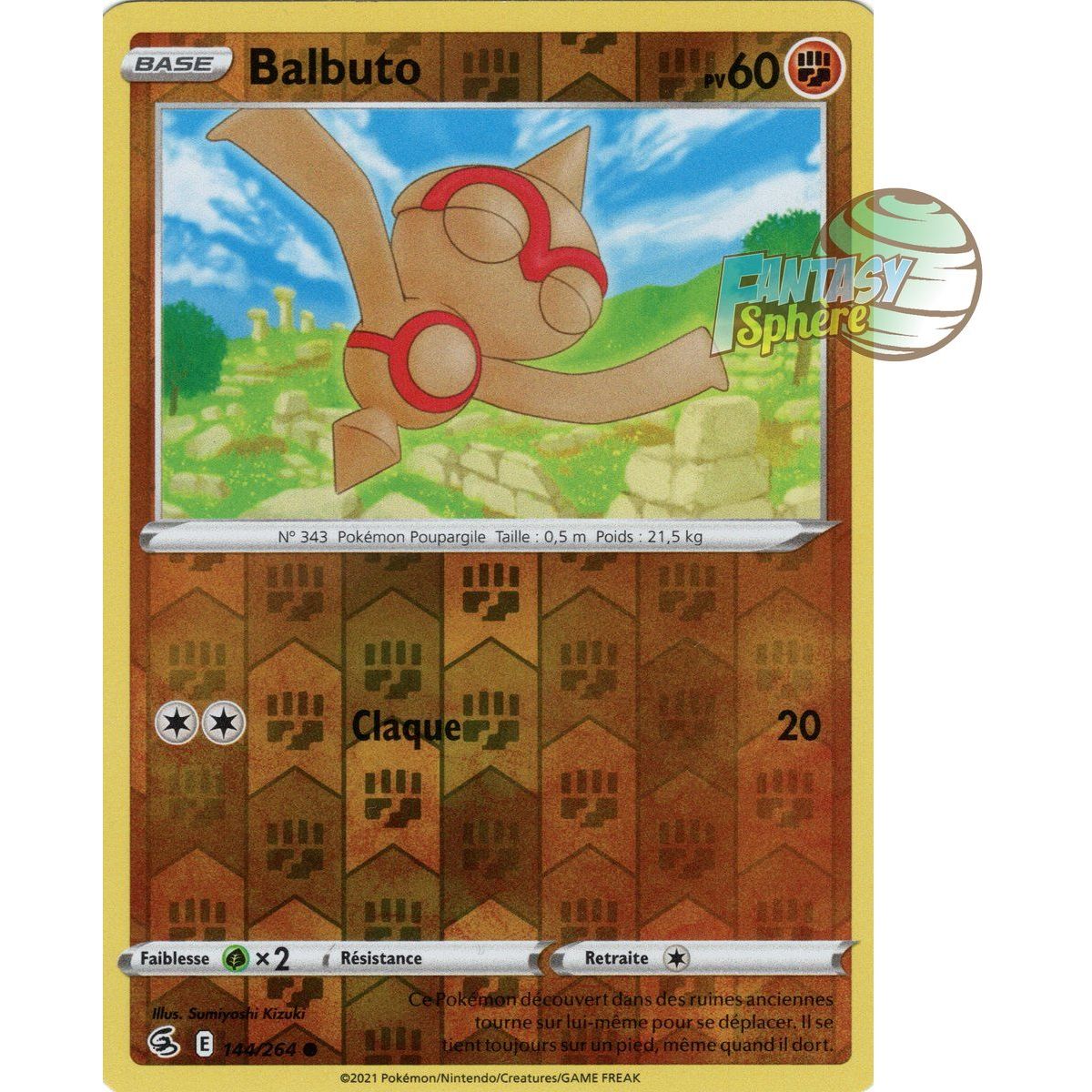 Balbuto – Rückseite 144/264 – Schwert und Schild 8 Fusionsfaust