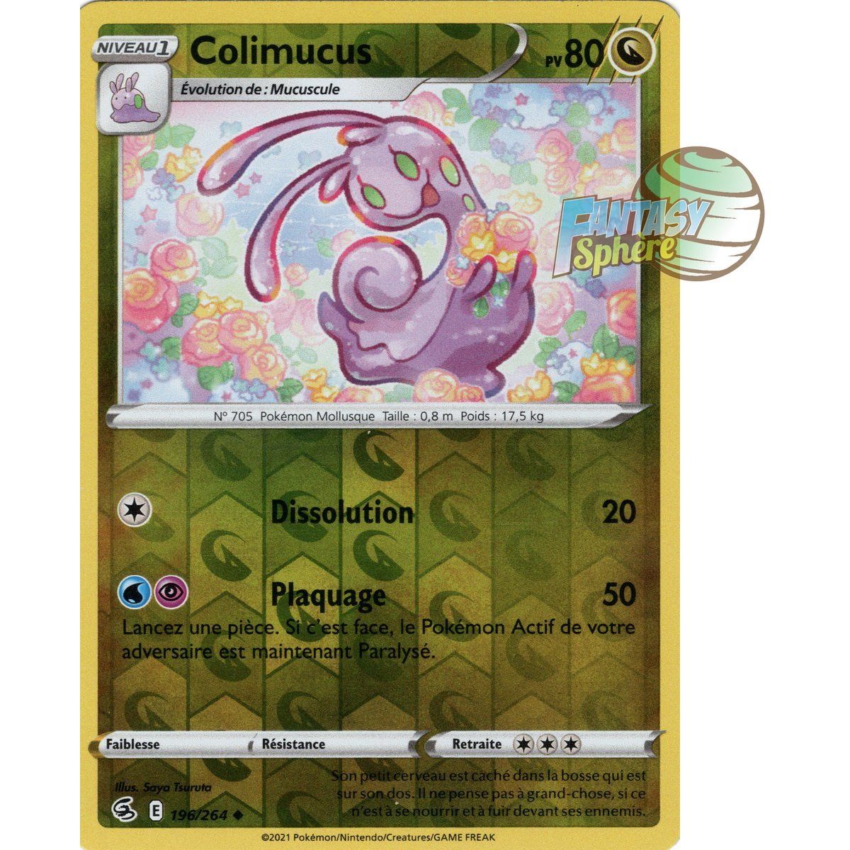 Colimucus – Rückseite 196/264 – Schwert und Schild 8 Fusionsfaust
