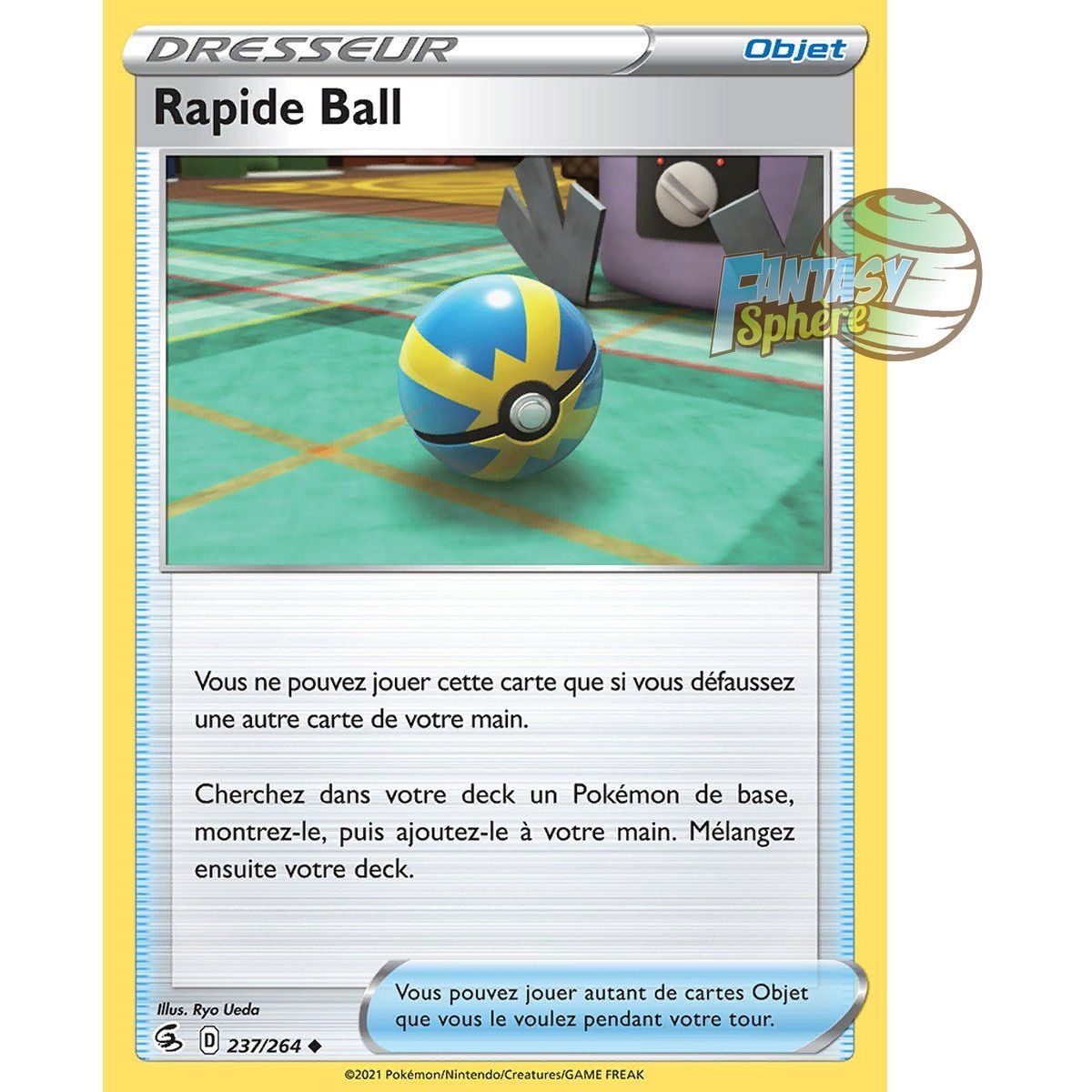 Rapid Ball – Ungewöhnlich 237/264 – Schwert und Schild 8 Fusionsfaust