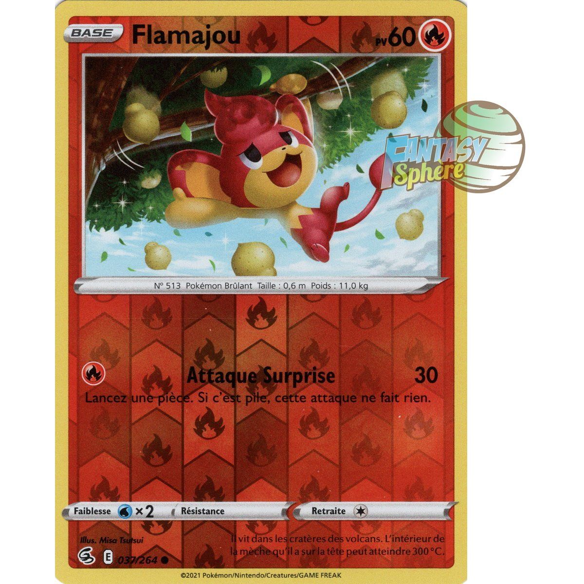 Item Flamajou – Reverse 37/264 – Schwert und Schild 8 Fusionsfaust