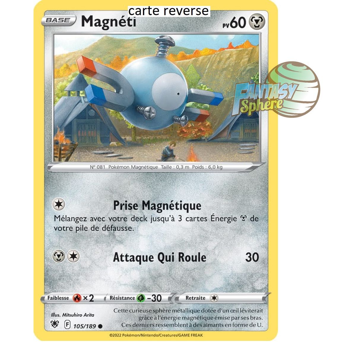 Magneti – Reverse 105/189 – Schwert und Schild 10 strahlende Sterne