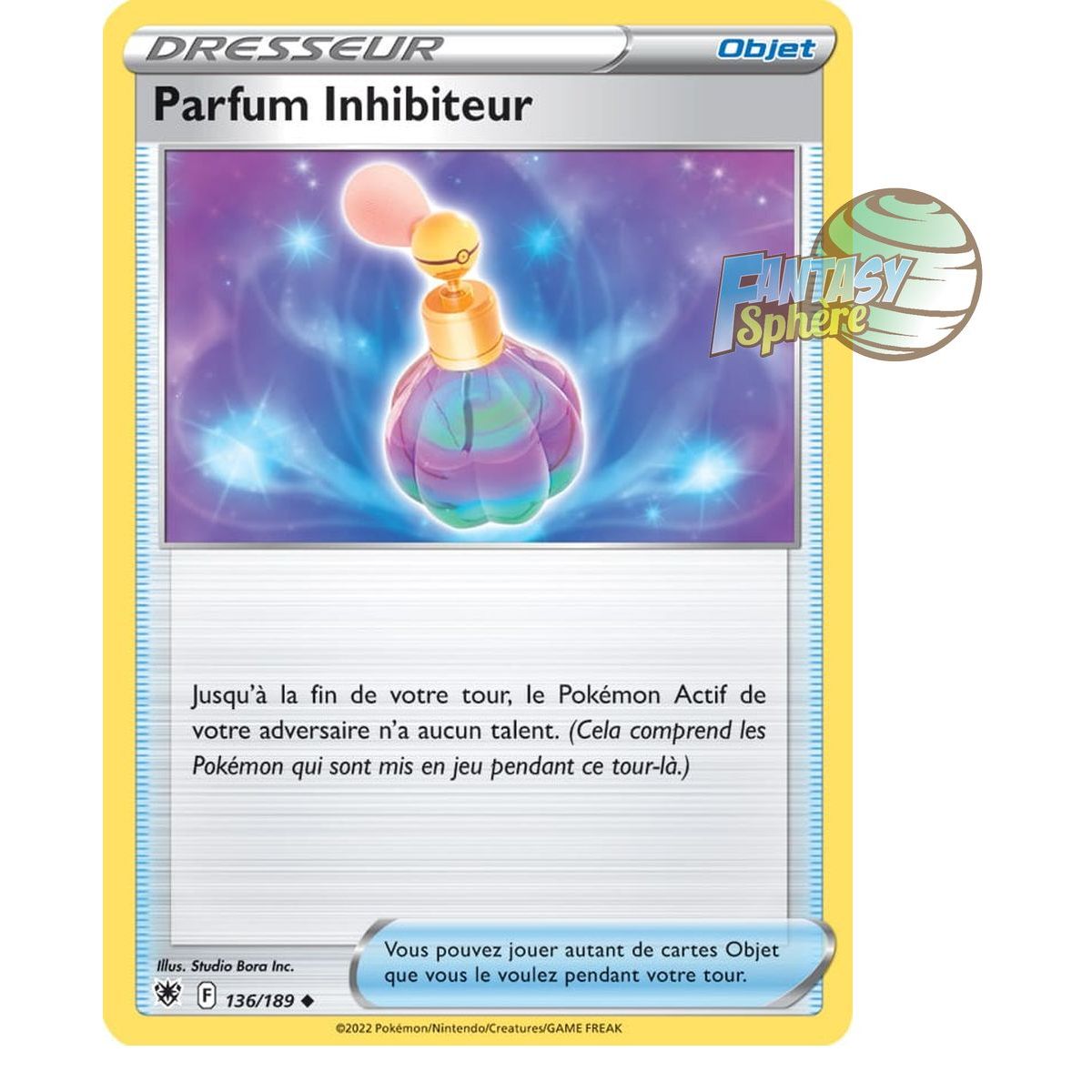 Inhibitor-Parfüm – Ungewöhnlich 136/189 – Schwert und Schild 10 Radiant Stars