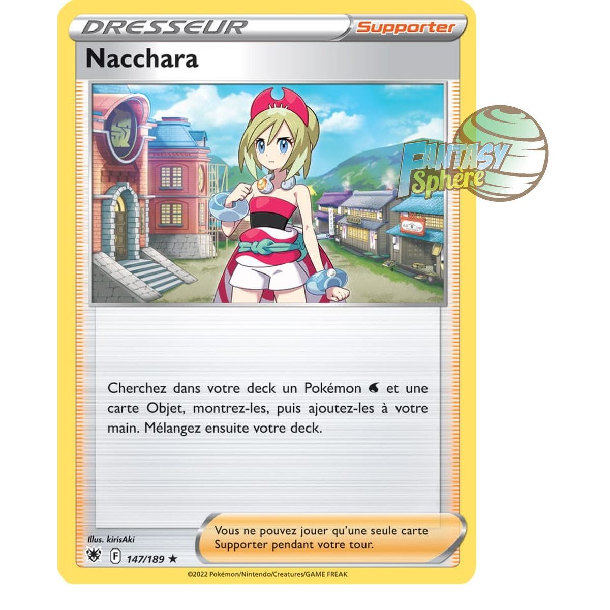 Nacchara – Holo Rare 147/189_H – Schwert und Schild 10 Radiant Stars
