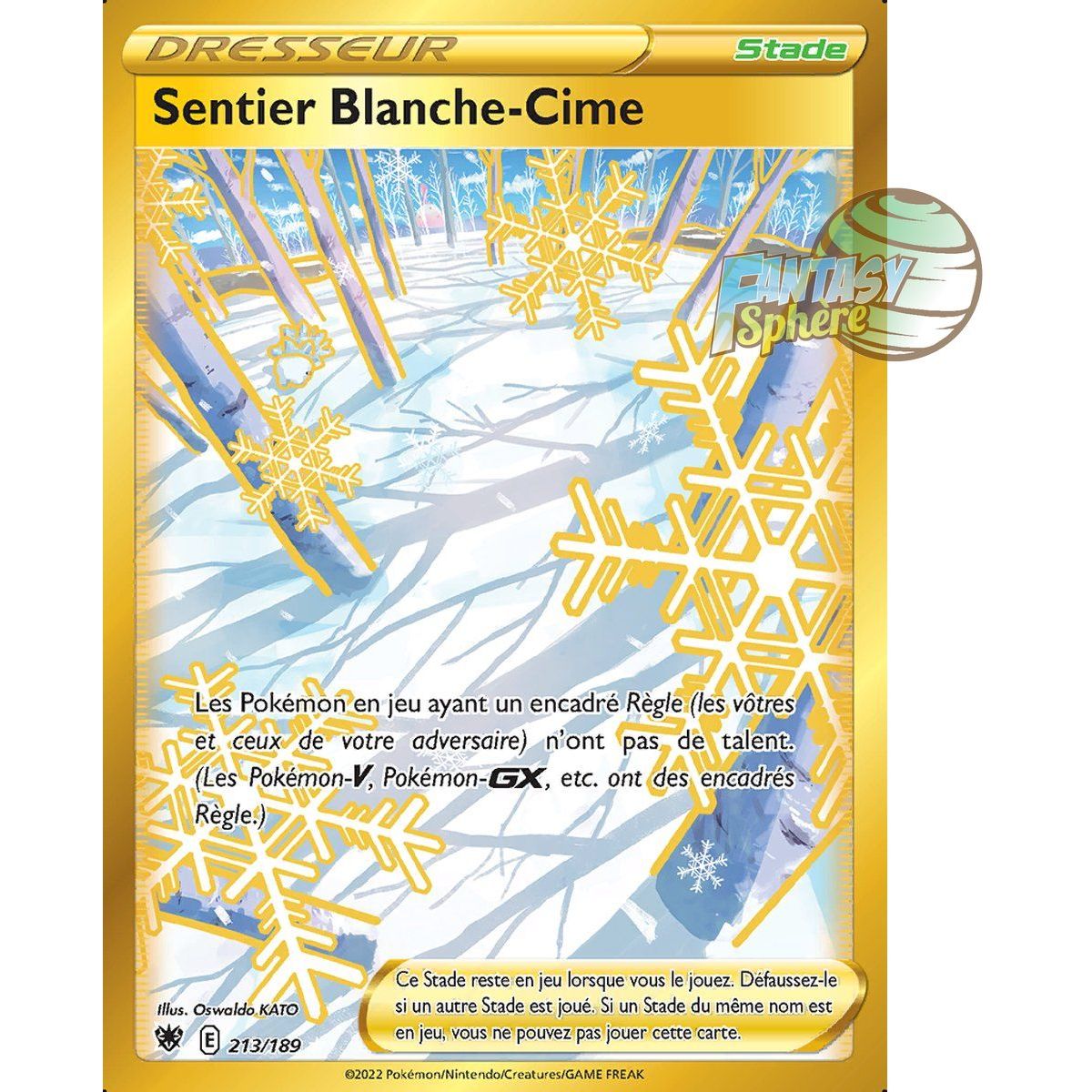 Item Blanche-Cime Trail – Secret Rare 213/189 – Schwert und Schild 10 strahlende Sterne