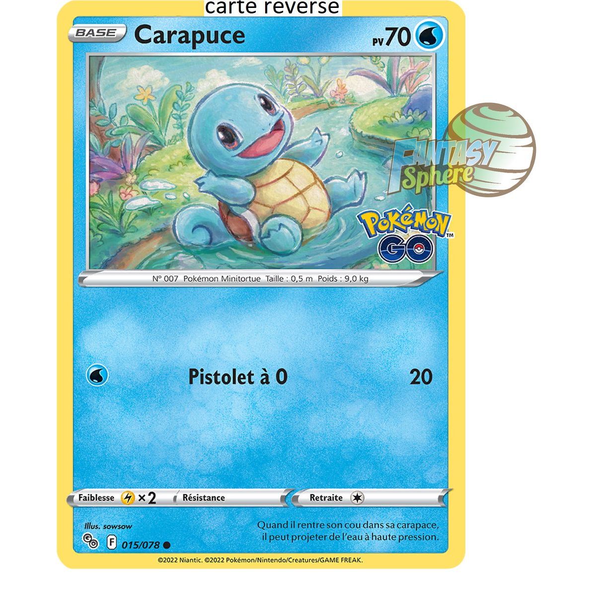 Item Squirtle – Reverse 15/78 – Schwert und Schild 10,5 Pokemon GO