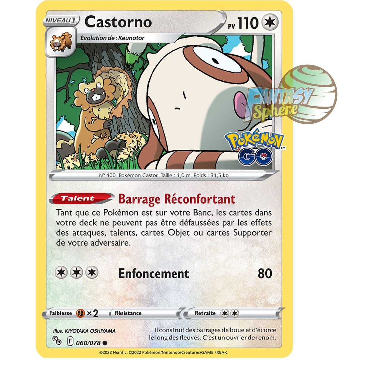Item Castorno – Kommune 60/78 – Schwert und Schild 10,5 Pokemon GO