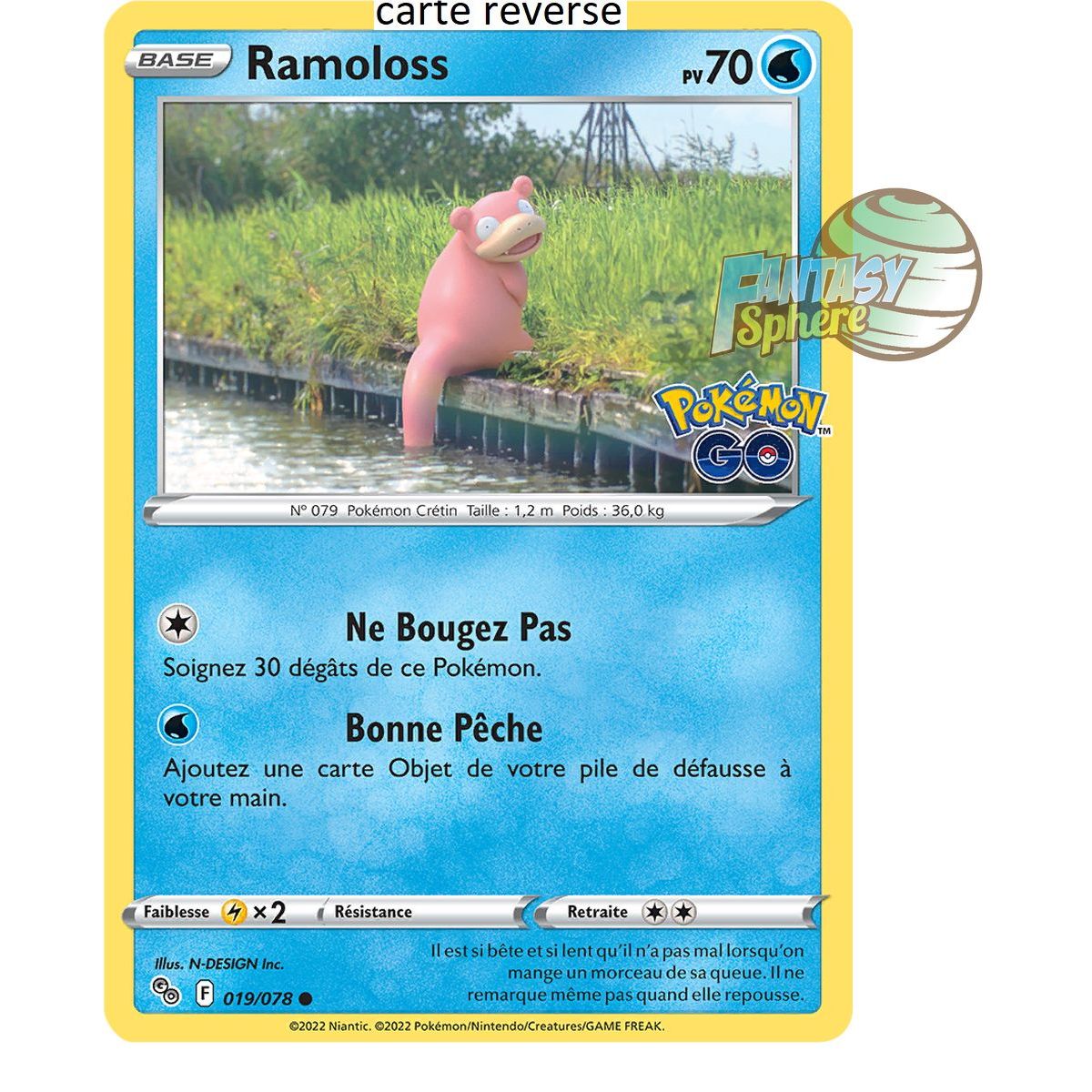 Flegmon - Reverse 19/78 - Schwert und Schild 10.5 Pokemon GO