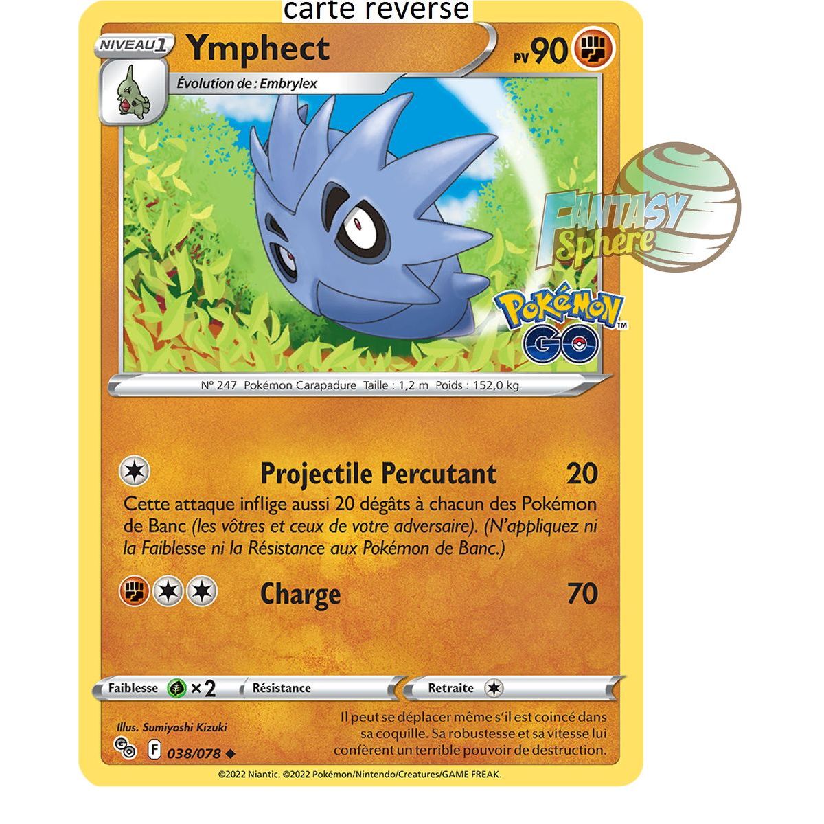 Ymphect – Reverse 38/78 – Schwert und Schild 10.5 Pokemon GO