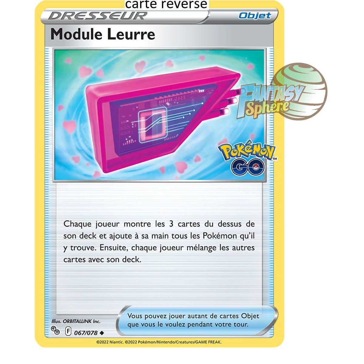 Ködermodul – Rückseite 67/78 – Schwert und Schild 10.5 Pokemon GO