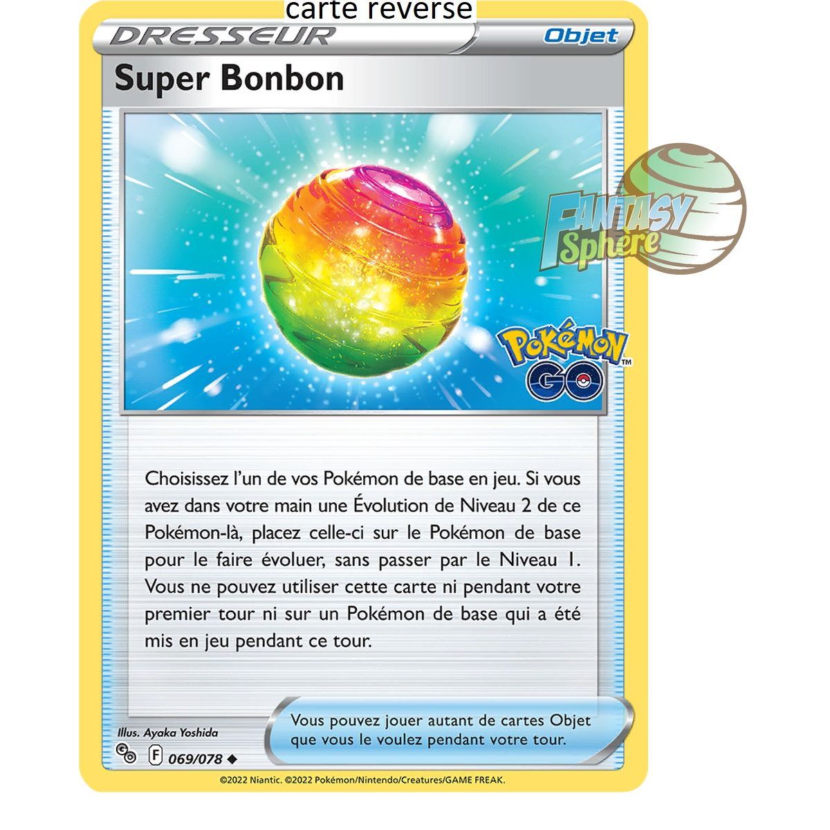 Super Candy – Reverse 69/78 – Schwert und Schild 10.5 Pokemon GO