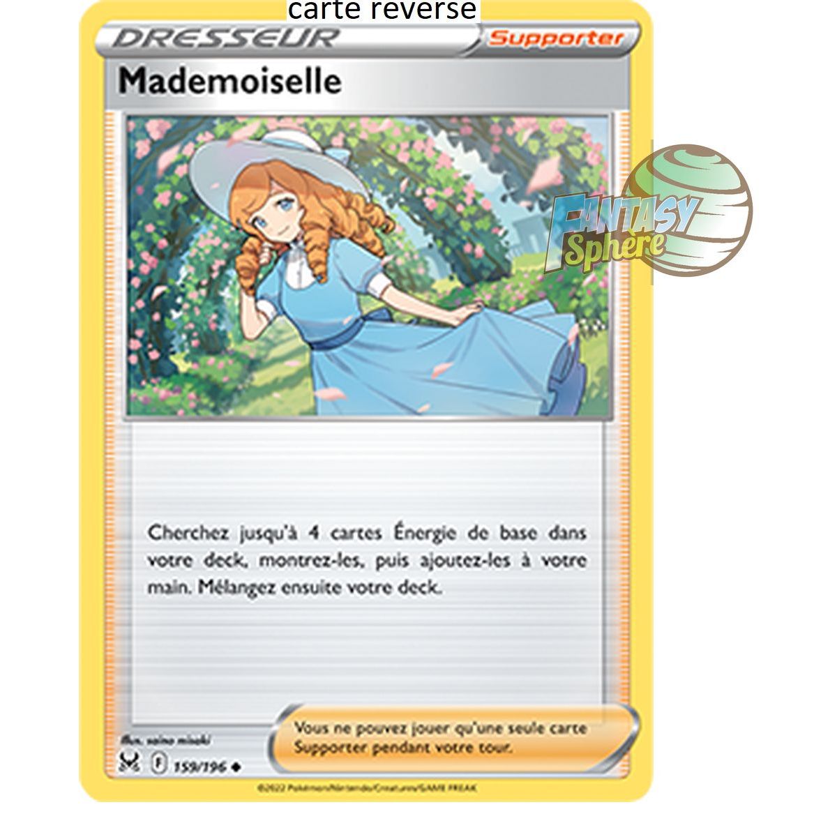 Mademoiselle – Reverse 159/196_R – Schwert und Schild 11 Lost Origin