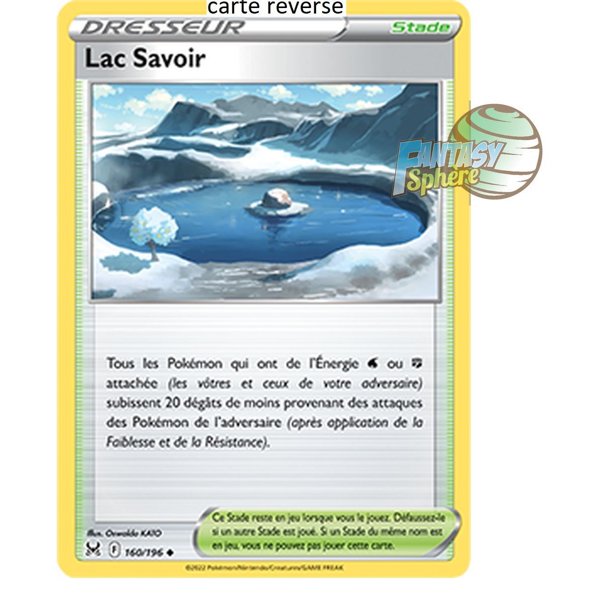 Lake Savoir – Reverse 160/196_R – Schwert und Schild 11 Lost Origin