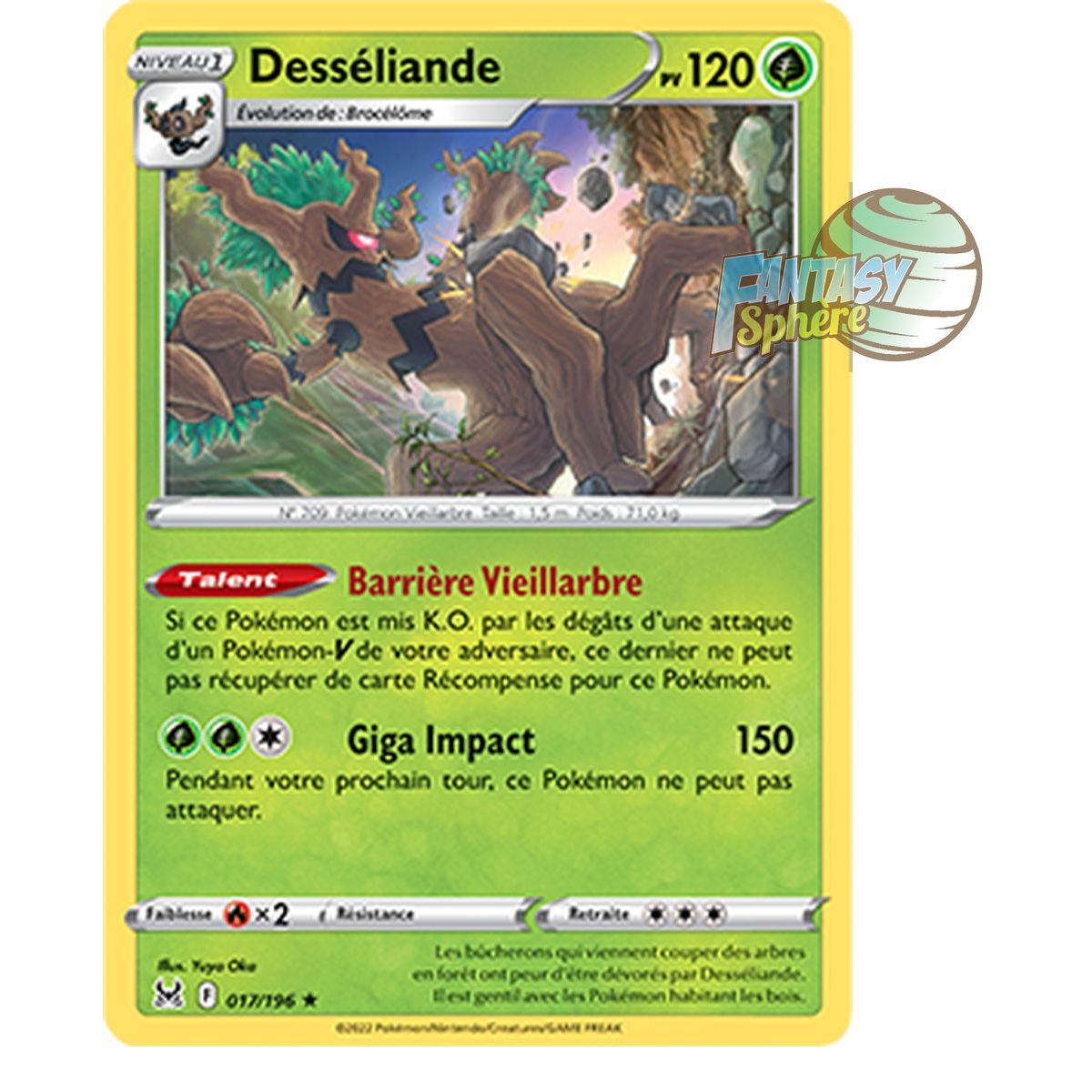 Desséliande – Holo Rare 17/196_H – Schwert und Schild 11 Lost Origin