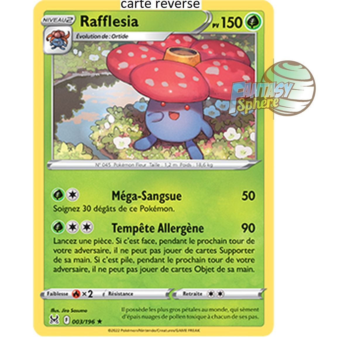 Rafflesia – Reverse 3/196_R – Schwert und Schild 11 Lost Origin