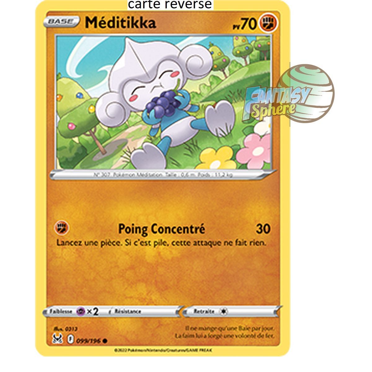 Meditikka – Reverse 99/196_R – Schwert und Schild 11 Lost Origin