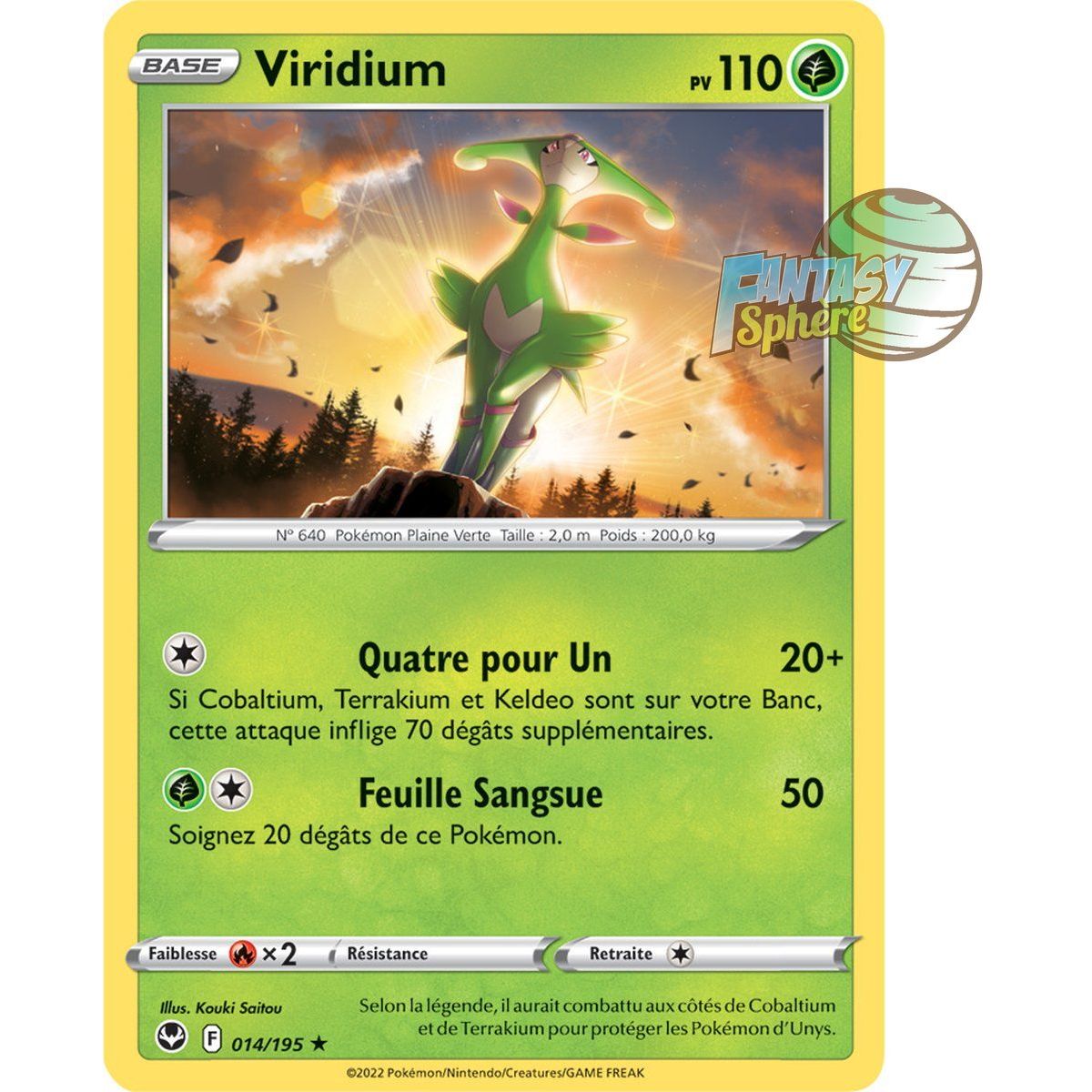 Viridium – Selten 14/195 – Schwert und Schild 12 Silver Storm