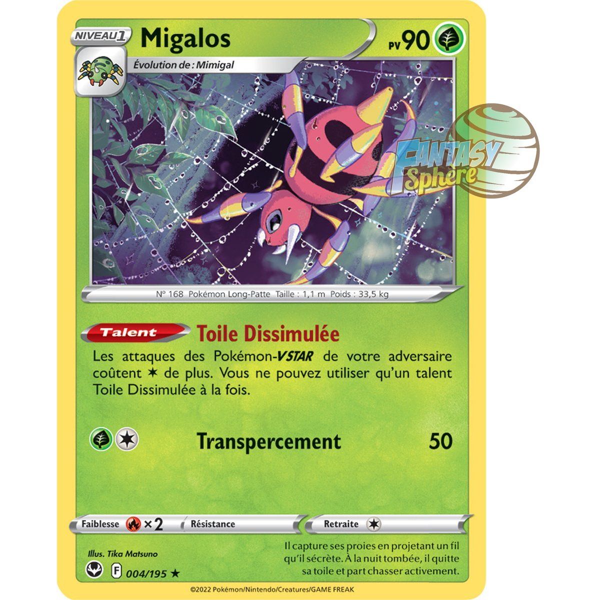 Migalos – Holo Rare 4/195 – Schwert und Schild 12 Silver Storm