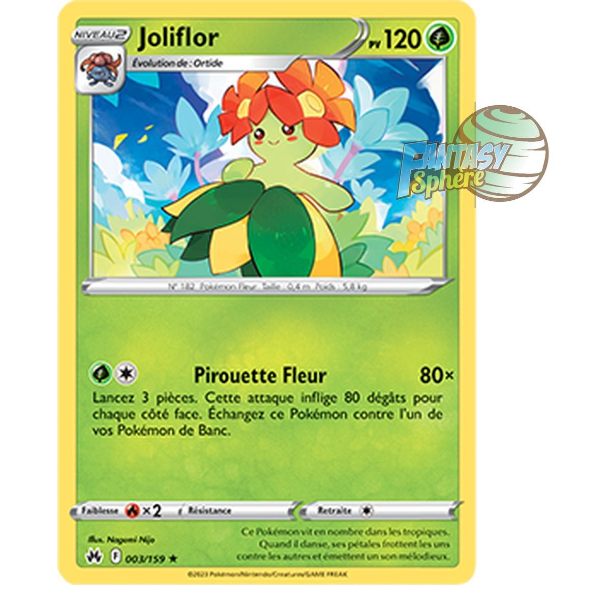 Joliflor – Selten 3/159 – Schwert und Schild 12,5 Zenith Supreme