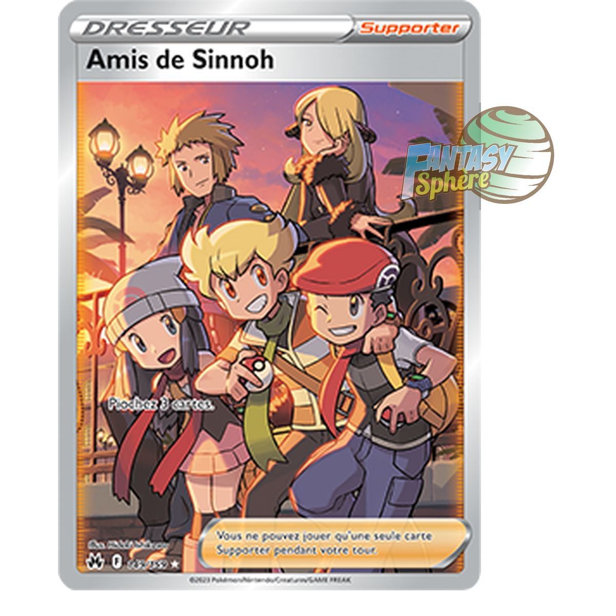 Item Friends of Sinnoh – Full Art Ultra Rare 149/159 – Schwert und Schild 12,5 Zenith Supreme