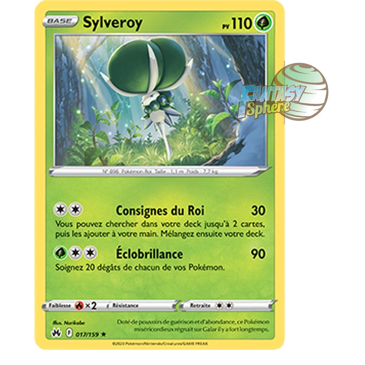 Sylveroy – Holo Rare 17/159 – Schwert und Schild 12,5 Zenith Supreme