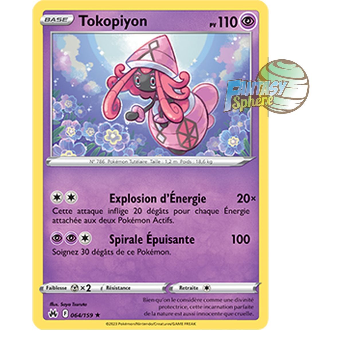 Tokopiyon – Holo Rare 64/159 – Schwert und Schild 12,5 Zenith Supreme