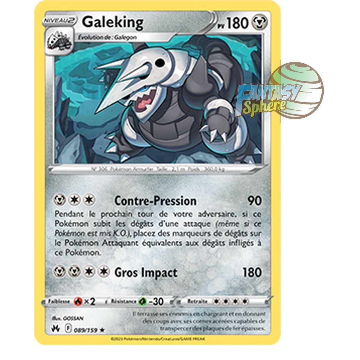 Galeking – Holo Rare 89/159 – Schwert und Schild 12.5 Zenith Supreme
