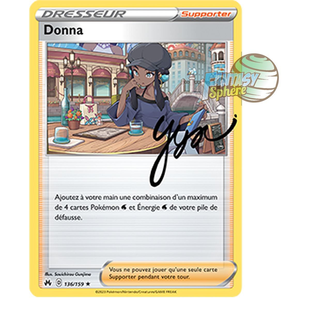 Donna – Holo Rare 136/159 – Schwert und Schild 12,5 Zenith Supreme