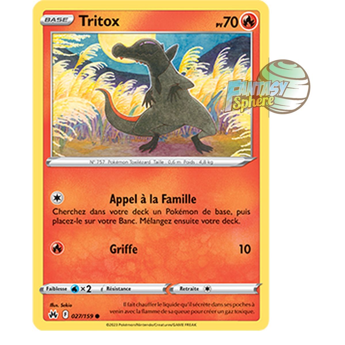 Tritox – Rückseite 27/159 – Schwert und Schild 12,5 Zenith Supreme