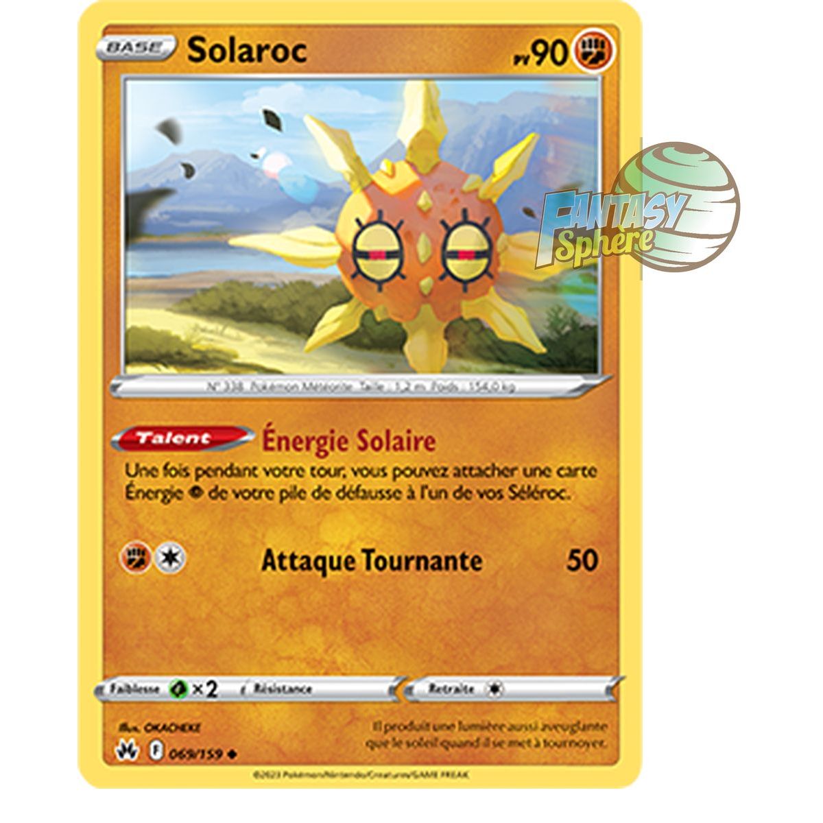 Solaroc – Rückseite 69/159 – Schwert und Schild 12,5 Zenith Supreme