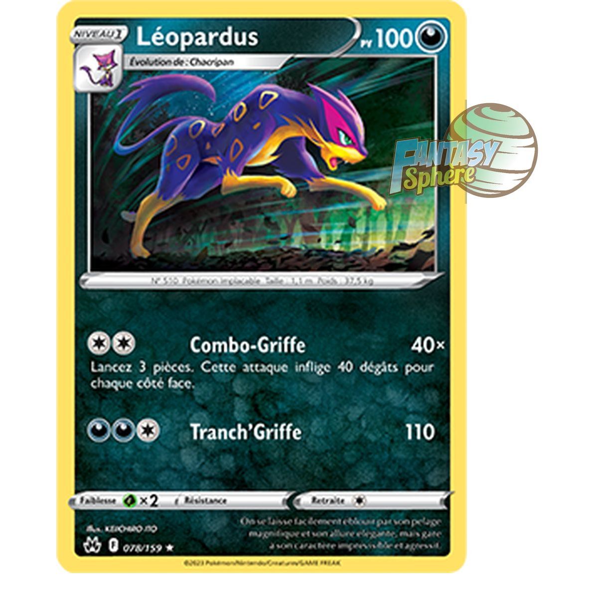 Leopardus – Rückseite 78/159 – Schwert und Schild 12,5 Zenith Supreme