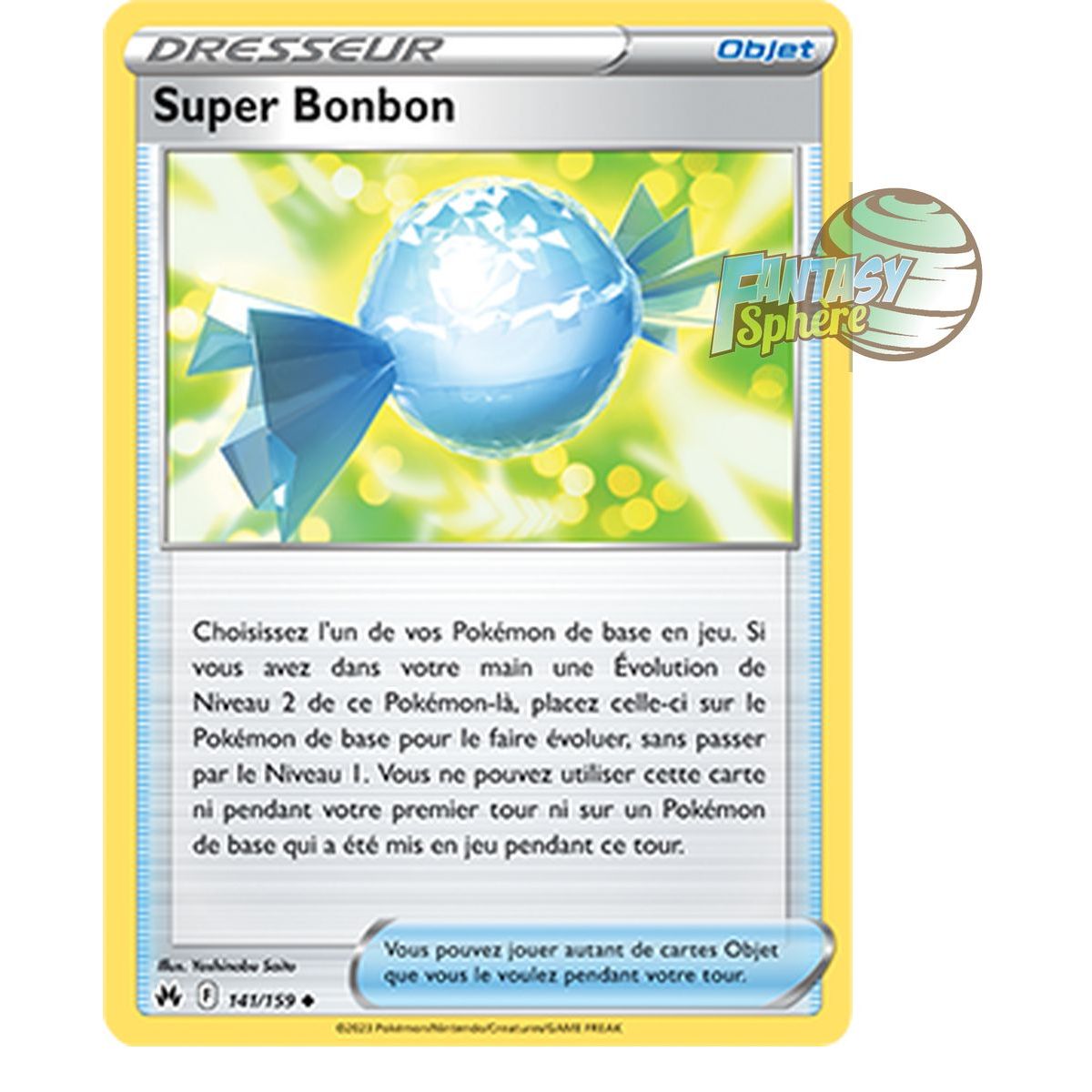 Super Bonbon – Rückseite 141/159 – Schwert und Schild 12,5 Zenith Supreme