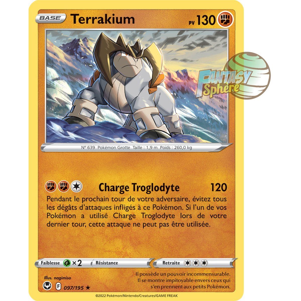 Terrakium – Holo Rare 97/195 – Schwert und Schild 12 Silver Storm