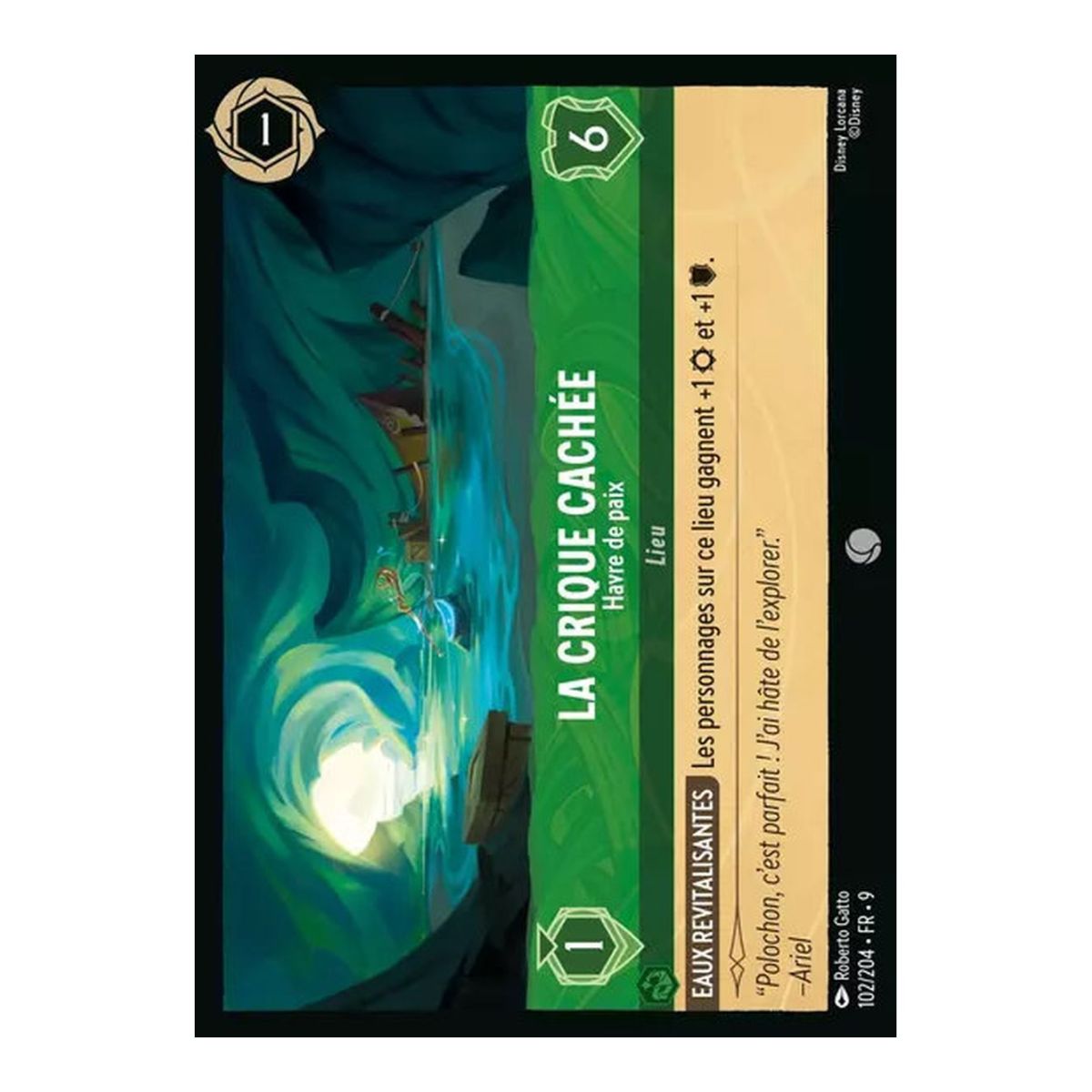 Die versteckte Bucht, Oase der Ruhe – 102/204 – FAB – Fabelhaft – Kommune – Französisch