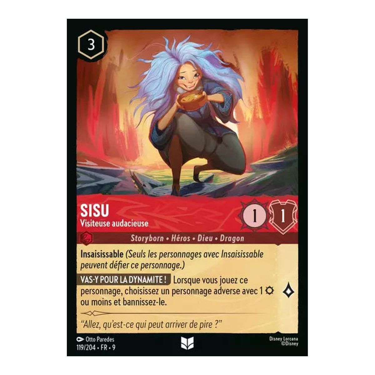 Sisu, Bold Visitor – 119/204 – FAB – Fabelhaft – Brillant – Premium – Französisch