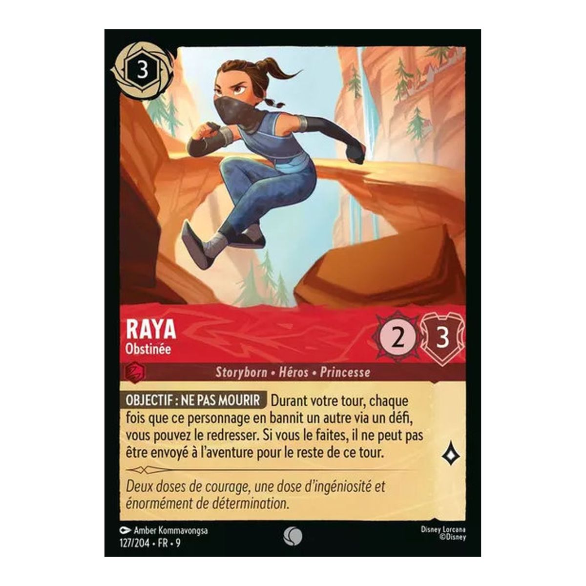 Raya, hartnäckig – 127/204 – FAB – Fabelhaft – Brillant – Premium – Französisch