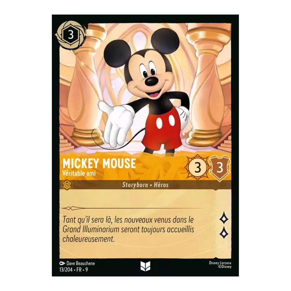 Mickey Mouse, treuer Freund – 13/204 – FAB – Fabelhaft – Brillant – Premium – Französisch
