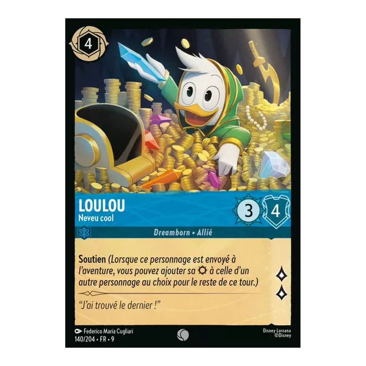 Loulou, Cool Nephew – 140/204 – FAB – Fabelhaft – Brillant – Premium – Französisch