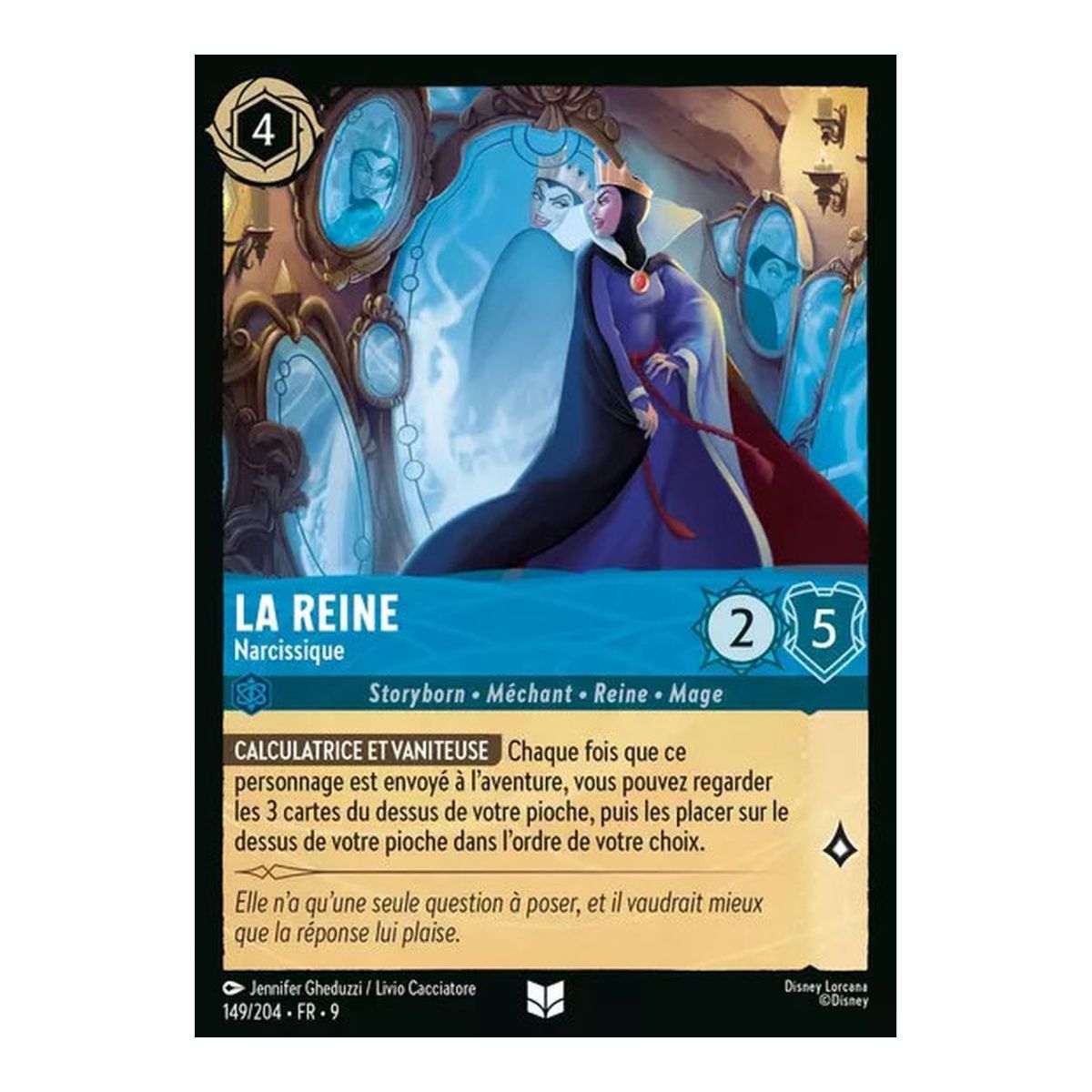 Die Königin, narzisstisch – 149/204 – FAB – Fabelhaft – Brillant – Premium – Französisch