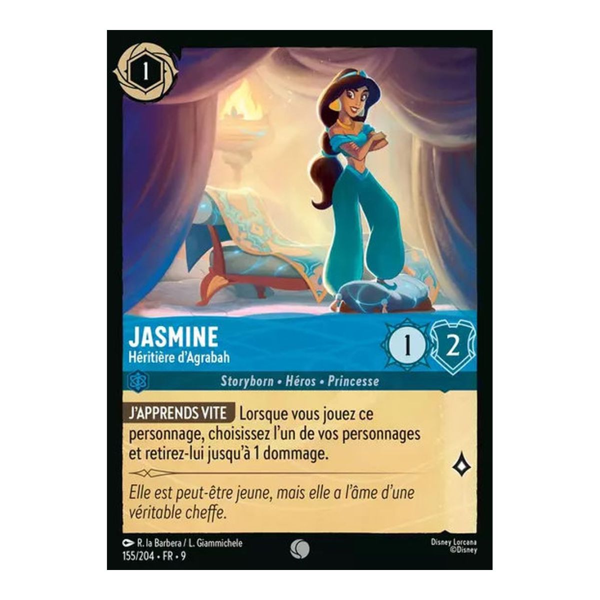 Jasmin, Erbin von Agrabah - 155/204 - FAB - Fabelhaft - Gewöhnlich - Französisch