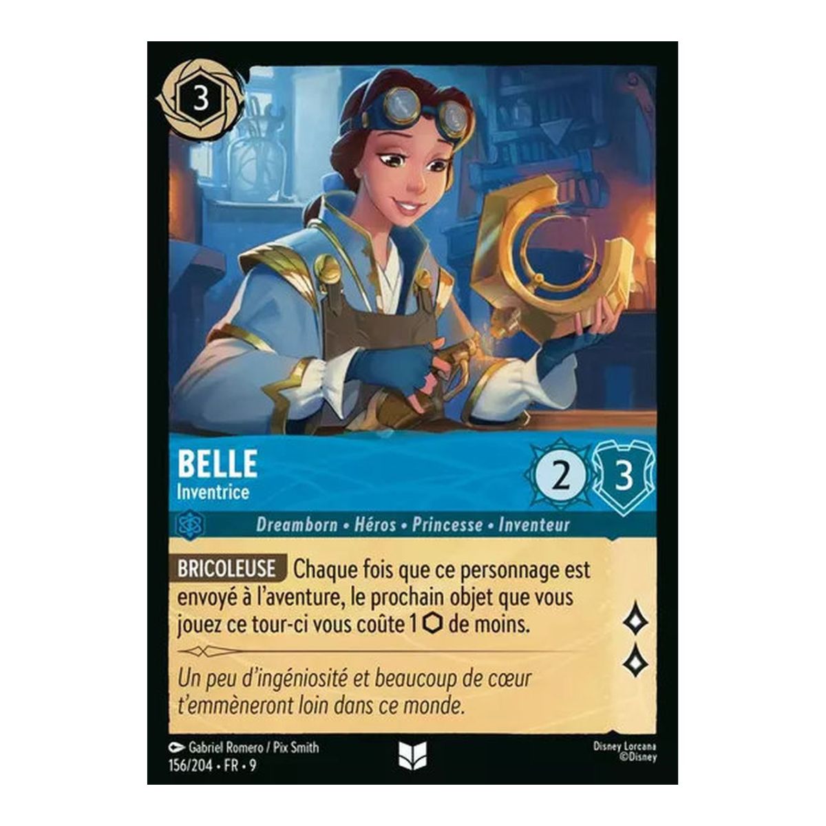 Belle, Erfinderin - 156/204 - FAB - Fabelhaft - Ungewöhnlich - Französisch