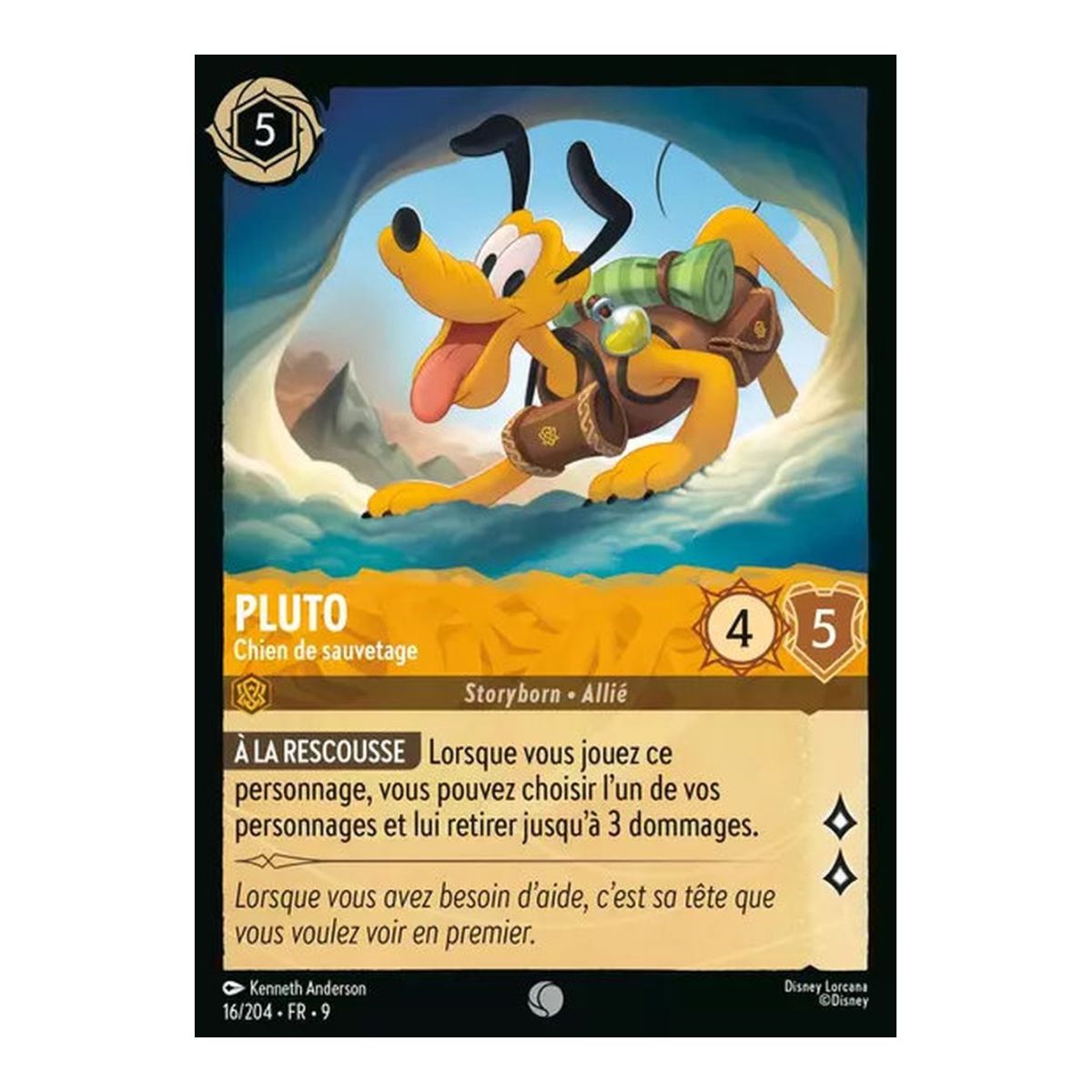 Pluto, Rettungshund – 16/204 – FAB – Fabelhaft – Brillant – Premium – Französisch