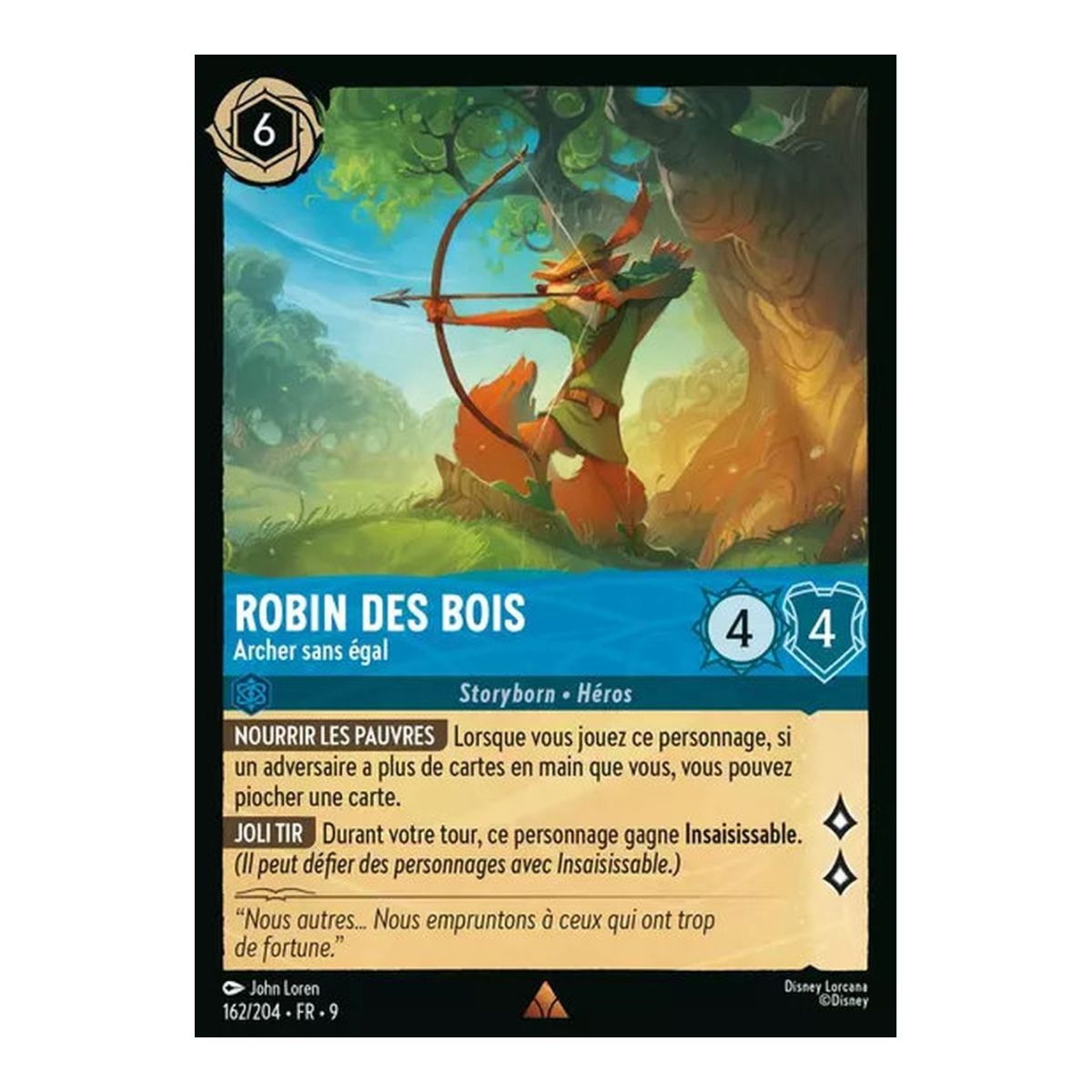 Robin Hood, der unübertroffene Bogenschütze – 162/204 – FAB – Fabelhaft – Brillant – Premium – Französisch